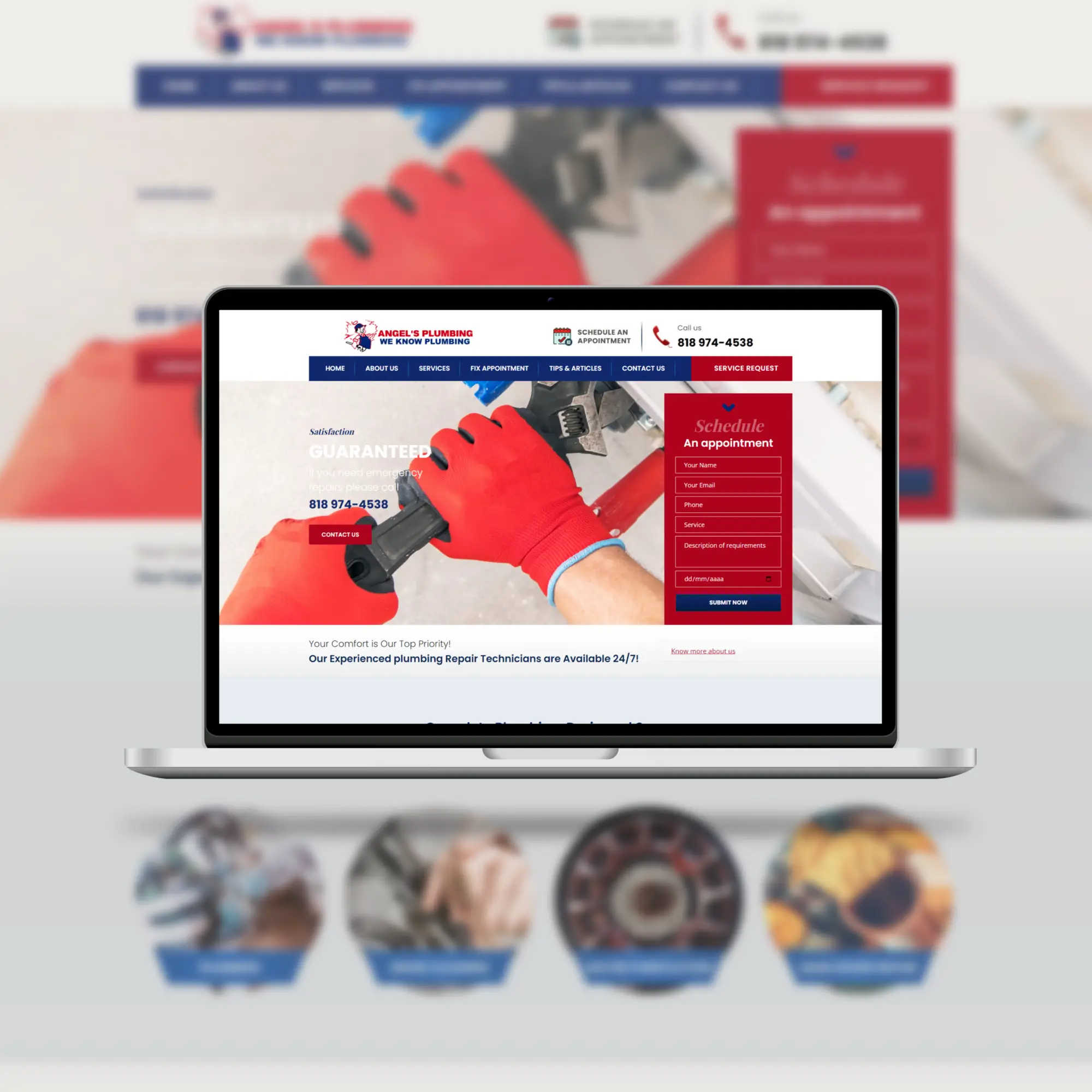 Angels plumbing by capital web