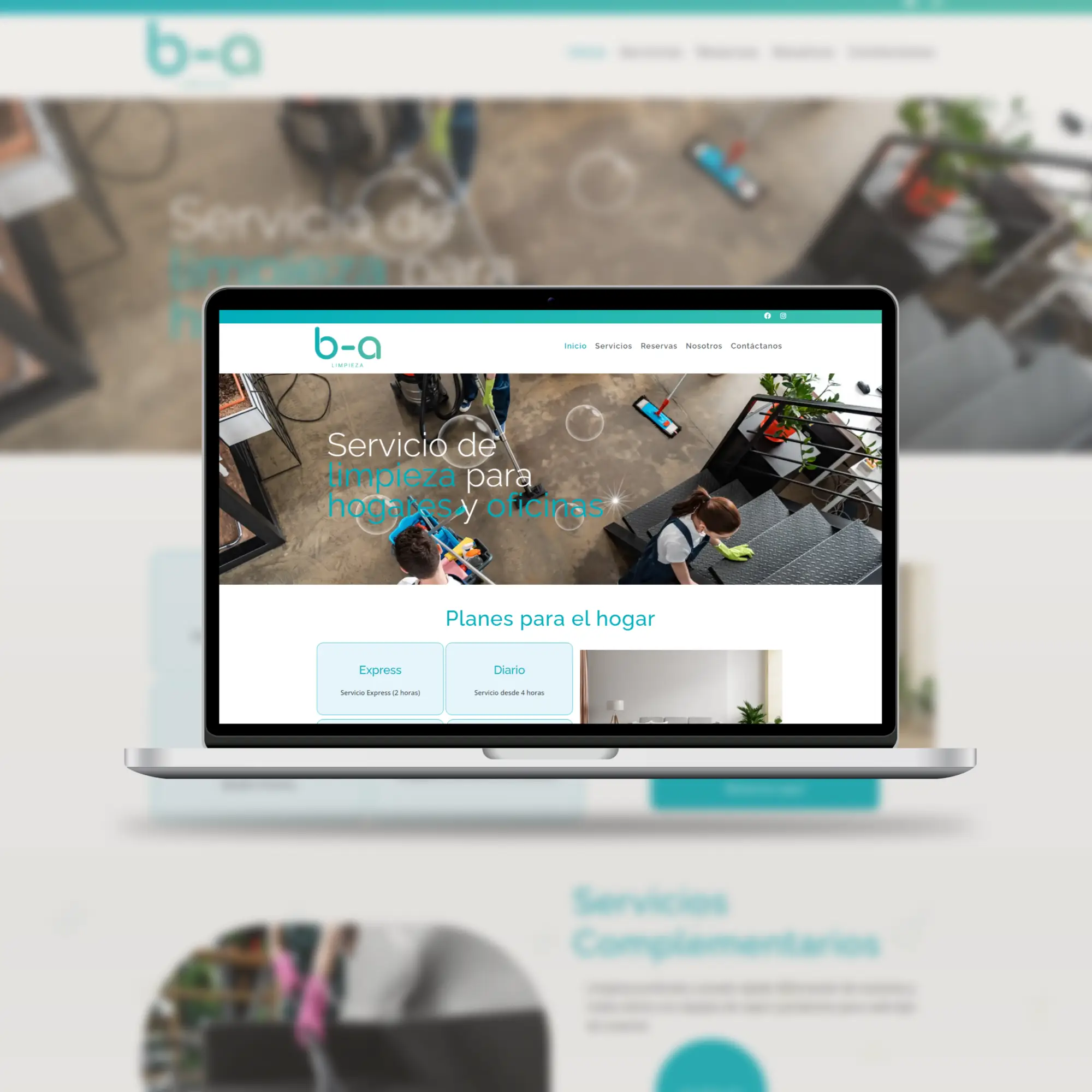 b-a limpieza by capital web studio
